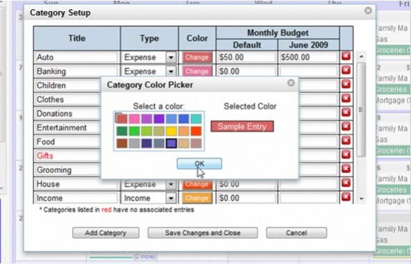 Budgeting with Categories