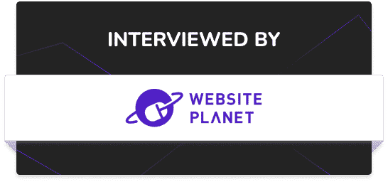 Interviewed by Website Planet